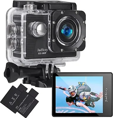 Waterproof Action Camera - 4K Ultra HD Underwater Rechargeable With Accessories • £24.99