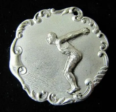 Swimming Sports Vintage Award Fob Medal Medallion Man Swimsuit • $15
