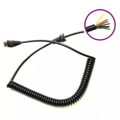 Microphone Cord Cable For Yaesu MH-67A8J Vertex VX-2100 VX-2108 VX-2200/2208 • $4.50