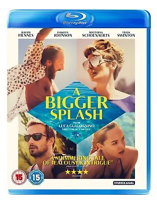 A Bigger Splash (Blu-ray) Tilda Swinton Ralph Fiennes Dakota Johnson • £9.08