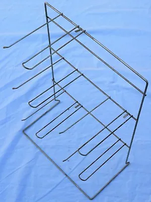OLD Country STORE Vintage Antique METAL WIRE RACK - Store Display • $29.99