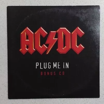 Ac/dc Plug Me In Bonus Cd 2007 Eu Albert Productions 2 Track Promotional Cd • $25