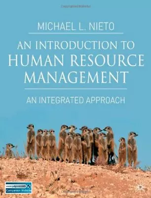 An Introduction To Human Resource Management: An Integrated Appr • £3.73