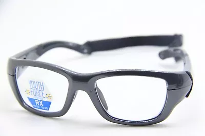 New Wiley X Flash Flash 1501 Caivan Grey Black Authentic Frames Sunglasses 48-18 • $66.75