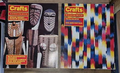 X2 Crafts Magazine Vintage 1987 March/April (85) And May/June (86) - Good • £4.99