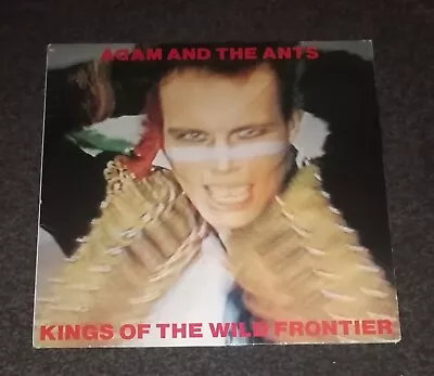 ADAM AND THE ANTS - KINGS OF THE WILD FRONTIER 1980 12   LP Plays Ex + Booklet • £9.95