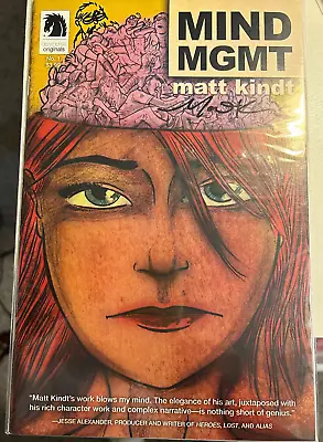 Dark Horse Comics  Mind Mgmt  Matt Kindt Signed + • $14.99