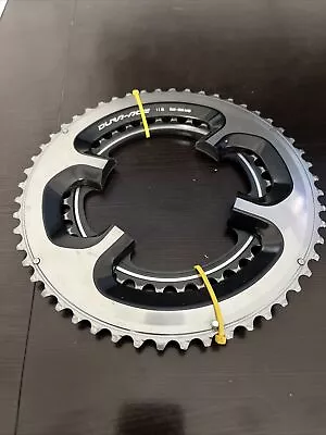 Shimano Dura Ace FC-9000 Chainrings 52-36T- PAIR- Barely Used • $50