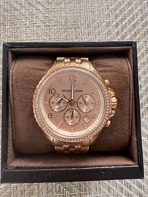 Michael Kors Rose Gold Watch • $50