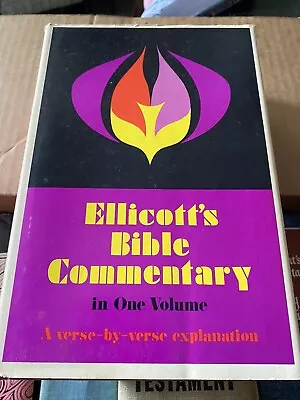 Ellicott's Commentary On The Whole Bible One Volume • $28