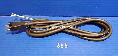 Replacement Power Tool Cord 9 Ft 16/3 16 Gauge 3 Wire 600 Volt SOOW W/ Terminals • $25.10
