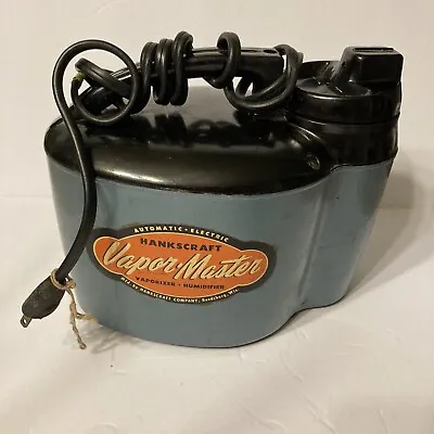 Vintage Hankscraft Automatic Electric Vaporizer Humidifier 1082b Works • $15