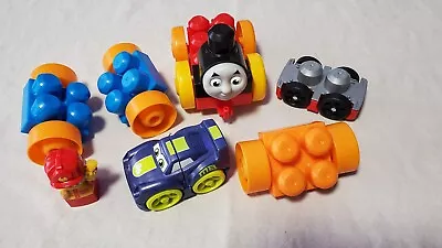 Mega Bloks First Builders Blocks Boy Theme Wheels Train Pcs Fireman Car • $4.95