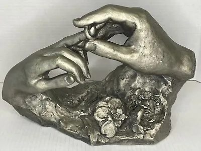 Vintage 1980 Austin Wedding Hands  The Ring  Art Sculpture By David Fisher • $49.99