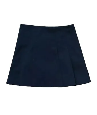 NEW Gymboree Girl School Uniform Shop Play Proof Navy Blue Pleated Skirt 8 Plus • $8.99