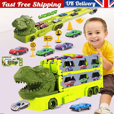 2024 Dinosaur Toys For 1 2 3 4 Year Old Boys Girls 6 In 1 Dinosaurs Truck Toys • £17.95