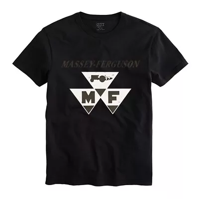 Massey Ferguson Men T-shirt Unisex Black Gildan Cotton Shirt Size S-5XL • $23