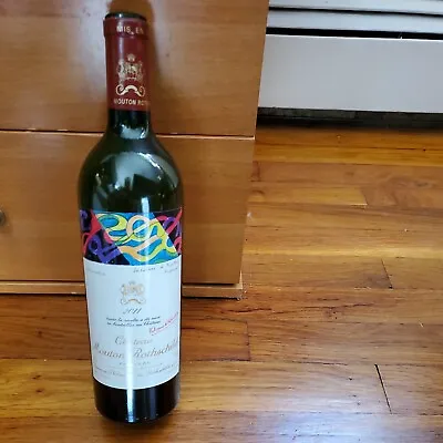 Chateau Mouton Rothschild 2011 Wine Bottle EMPTY  W Cork • $90