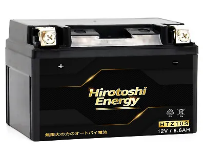 12V 8.6Ah YTZ10S HTZ10S AGM GEL Battery For Motorcycle Maintenance Free 190 CCA • $39.99