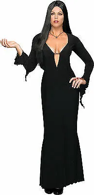Morticia Addams Family Adult Womens Costume Fancy Dress Halloween Plus Size • $95.99