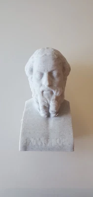 $35.99 • Buy Marble Ancient Greek Rome Mythology Handmade Bust Head Statue Sculpture 