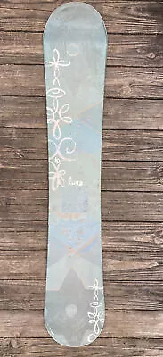 K2 Luna 151cm Snowboard Green Six Point Star • $95