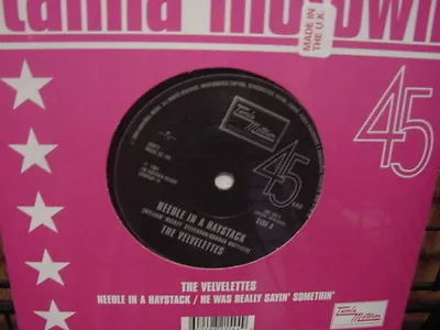 Velvelettes Rare Motown/tamla Audiophile 45 Single In Haystack & Sayin Somethin • $71.99