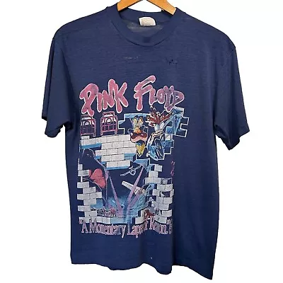 Vintage Pink Floyd 1988 A Momentary Lapse Of Reason Tour T Shirt XL Band Tee 80s • $89.99