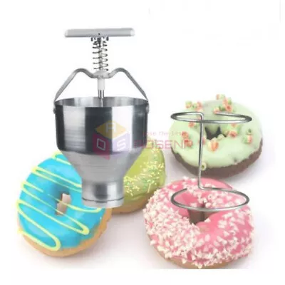 Commercial Home Use Manual Doughnut Donut Depositor Batter Dispenser Hopper • $89.99