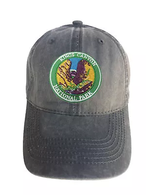 Kings Canyon National Park Adjustable Curved Bill StrapBack Dad Hat Baseball Cap • $16.95