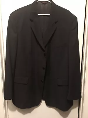 $59.99 • Buy Alexander Lloyd Wool Blend Mens Black Blazer Sport Jacket Size 50 Long