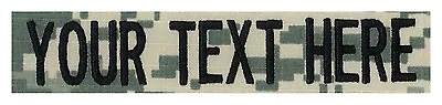 Regulation Military Name Tapes 1 X5  Tactical & With LOGO - Made In The USA!!! • $7.99