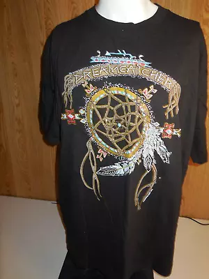 $9.99 • Buy V8 Vtg 90s Gildan Dreamcatcher Native American Indian T Shirt XL Made In USA