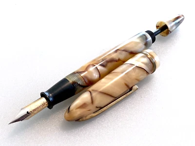£58.16 • Buy Japanese Vintage Fountain Pen Ink Shut Off No Ink Leaks Beautiful Axis Japan