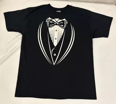 Rare Vintage Tuxedo Suit 1990 TShirt 90s Novelty Gag Men’s XL Fruit Of Loom • $21.99