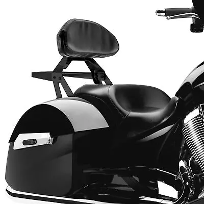 Passenger Backrest Sissy Bar & Rack For Victory Cross Roads Cross Country 10-16 • $284.99