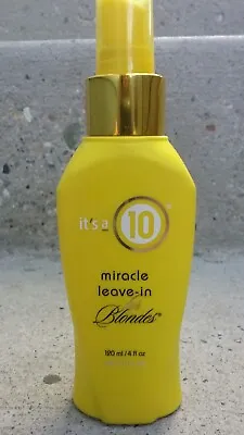It’s A 10 Miracle Leave-In For Blondes 4 Oz READ • $17
