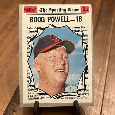 1970 Topps Boog Powell #451 Baltimore Orioles *Filler* • $2.99