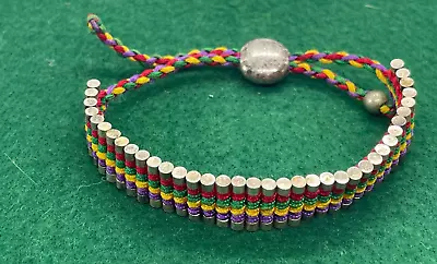 Links Of London Sterling Silver Used Condition Friendship Bracelet Multi Colour • £44.99