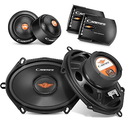CADENCE 5x7 / 6x8 Component Speakers QR57K 2-Way 360 Watts 4 Ohm Car Audio Set • $107.35