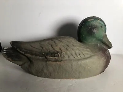 Vintage Duck Decoy Paper Mache Mallard Hen • $12