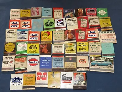 Vintage 50 Gas & Oil Automotive Related Matchbooks • $14.99