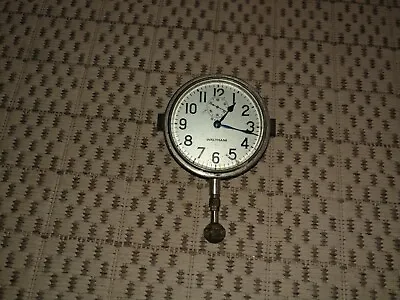£81.33 • Buy Vintage WALTHAM USA Car Travel Clock,8 Day Glass Ford Chevy