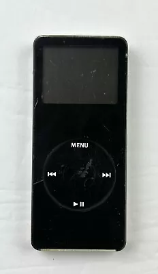 Apple IPod Nano 1st Generation Black 2GB A1137 Used For Parts Or Repair Untested • $8.99