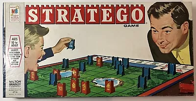 VINTAGE 1970 Milton Bradley Stratego Board Game 4916 - Complete-  Free Shipping • $24.95