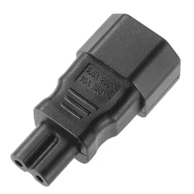 IEC320 C14 Male To C7 Female Converter Power Adapter Extension Cable Plug Socket • $2.79