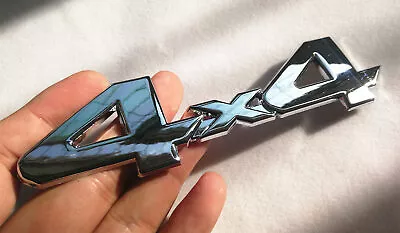 $8.89 • Buy New Chrome 4X4 Auto Car Logo Decal Emblem Sticker For JEEP Dodge Ford Truck
