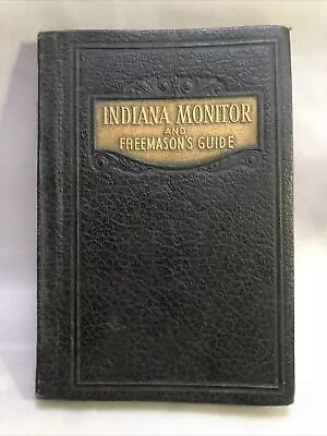 Freemasons Guide 1949 Vintage Indiana Monitor Book EUC • $29.75