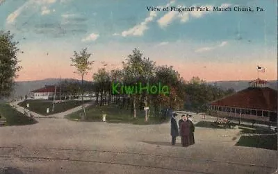 Postcard View Of Flagstaff Park Mauch Chunk PA • $20