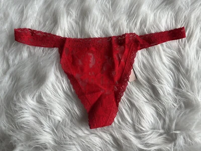 $4.45 • Buy Victoria's Secret Lacie Floral V-String Panty